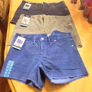 Gap corduroy shorts